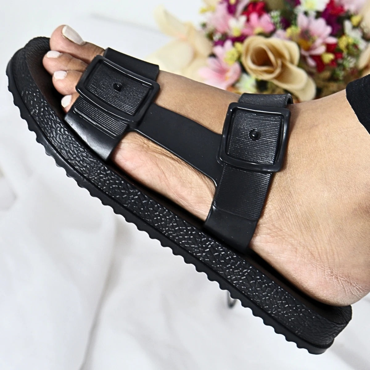 Sandálias Papete Birken Feminina